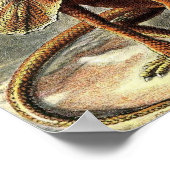 Ernst Haeckel - Lacertilia Lizards ポスター (角)