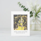 Ernst L. Kirchner – ベルリンのBelle Alliance Platz ポストカード (スタンド正面)