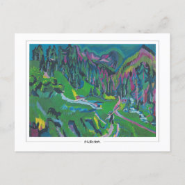 Ernst Ludwig Kirchner #160-2 -ファインアートはがき ポストカード