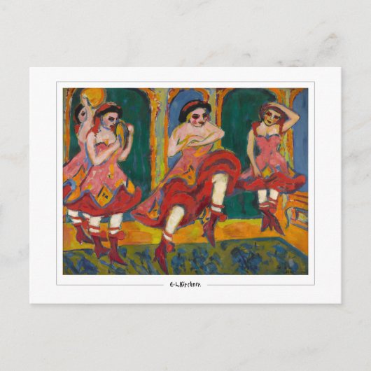 Ernst Ludwig Kirchner #16 -ファインアートはがき ポストカード (正面)