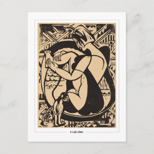 Ernst Ludwig Kirchner #203-2 -ファインアートはがき ポストカード (正面)