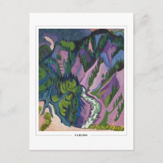 Ernst Ludwig Kirchner #232-2 -ファインアートはがき ポストカード (正面)