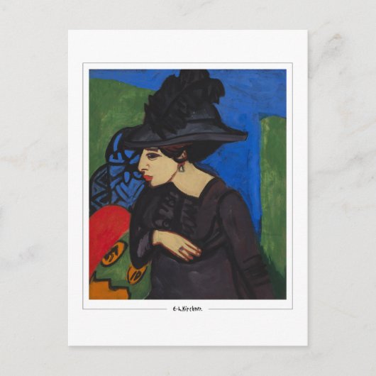 Ernst Ludwig Kirchner #247-2 -ファインアートはがき ポストカード (正面)