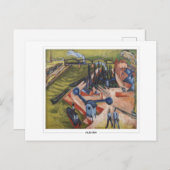 Ernst Ludwig Kirchner #299-2 -ファインアートはがき ポストカード (正面/裏面)