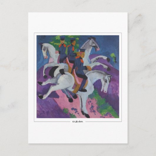 Ernst Ludwig Kirchner #310-2 -ファインアートはがき ポストカード (正面)