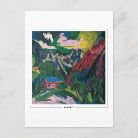 Ernst Ludwig Kirchner #318-2 -ファインアートはがき ポストカード (正面)
