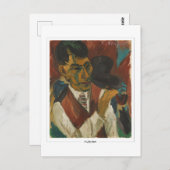 Ernst Ludwig Kirchner #320-2 -ファインアートはがき ポストカード (正面/裏面)