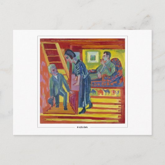 Ernst Ludwig Kirchner #33-2 -ファインアートはがき ポストカード (正面)