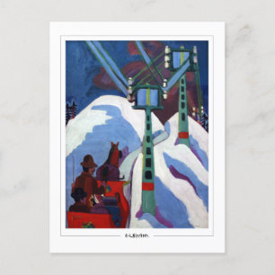 Ernst Ludwig Kirchner #352-2 -ファインアートはがき ポストカード
