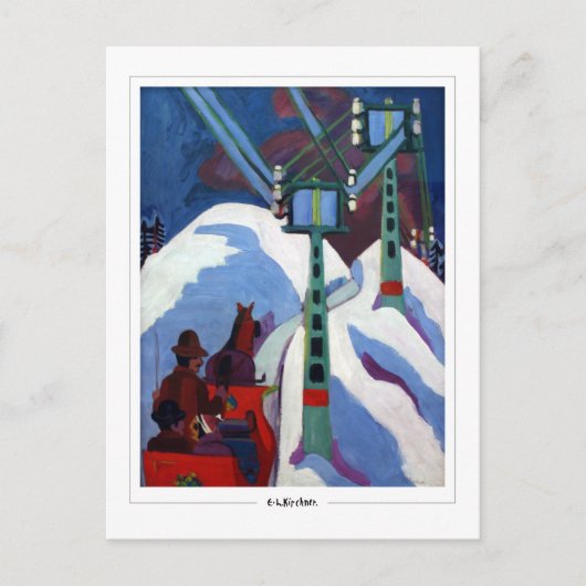 Ernst Ludwig Kirchner #352-2 -ファインアートはがき ポストカード (正面)