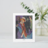 Ernst Ludwig Kirchner #370 -ファインアートはがき ポストカード (スタンド正面)