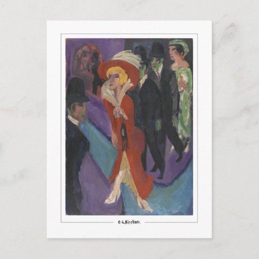 Ernst Ludwig Kirchner #370 -ファインアートはがき ポストカード (正面)