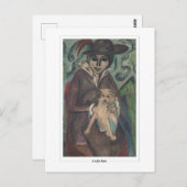 Ernst Ludwig Kirchner #3-2 -ファインアートはがき ポストカード (正面/裏面)