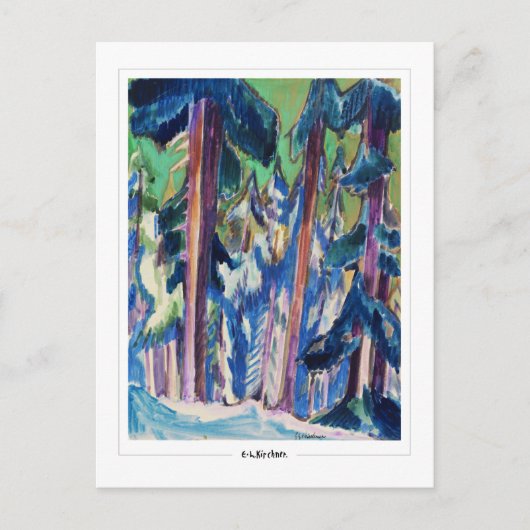 Ernst Ludwig Kirchner #426-2 -ファインアートはがき ポストカード (正面)