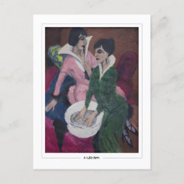 Ernst Ludwig Kirchner #431-2 -ファインアートはがき ポストカード