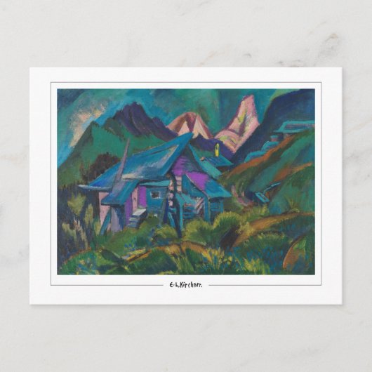 Ernst Ludwig Kirchner #436 -ファインアートはがき ポストカード (正面)