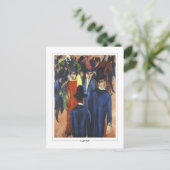Ernst Ludwig Kirchner #436-2 -ファインアートはがき ポストカード (スタンド正面)