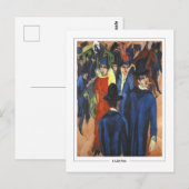 Ernst Ludwig Kirchner #436-2 -ファインアートはがき ポストカード (正面/裏面)