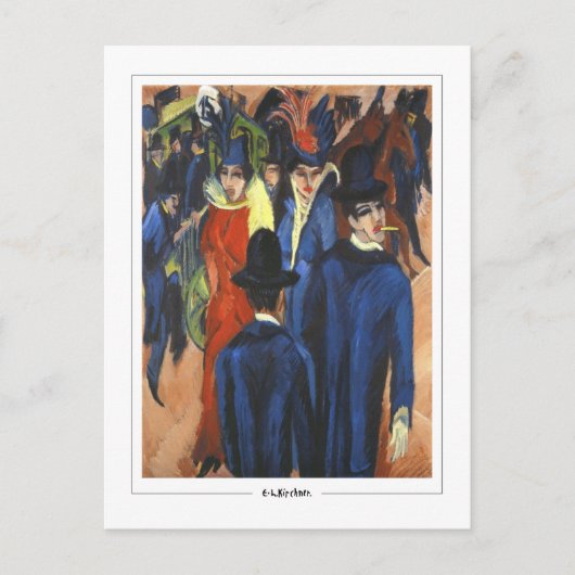 Ernst Ludwig Kirchner #436-2 -ファインアートはがき ポストカード (正面)