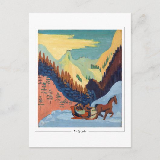 Ernst Ludwig Kirchner #444 -ファインアートはがき ポストカード (正面)