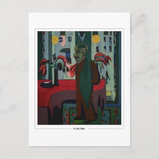 Ernst Ludwig Kirchner #470 -ファインアートはがき ポストカード (正面)