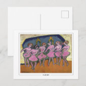 Ernst Ludwig Kirchner #477 -ファインアートはがき ポストカード (正面/裏面)