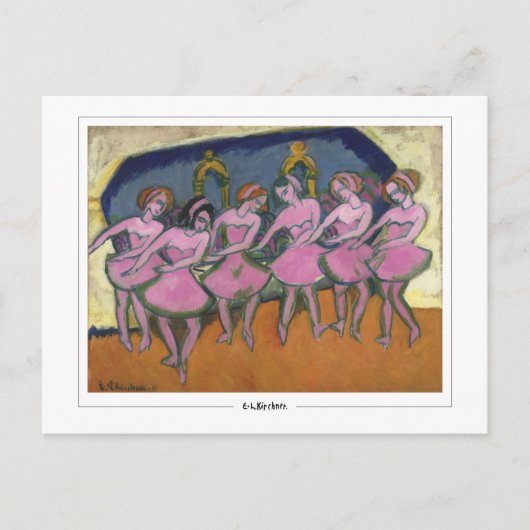 Ernst Ludwig Kirchner #477 -ファインアートはがき ポストカード (正面)