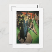 Ernst Ludwig Kirchner #486-2 -ファインアートはがき ポストカード (正面/裏面)