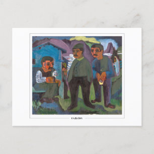 Ernst Ludwig Kirchner #523-2 -ファインアートはがき ポストカード