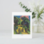 Ernst Ludwig Kirchner #54-2 -ファインアートはがき ポストカード (スタンド正面)