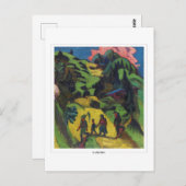 Ernst Ludwig Kirchner #54-2 -ファインアートはがき ポストカード (正面/裏面)