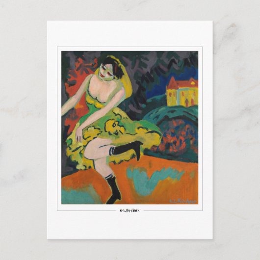 Ernst Ludwig Kirchner #551 -ファインアートはがき ポストカード (正面)