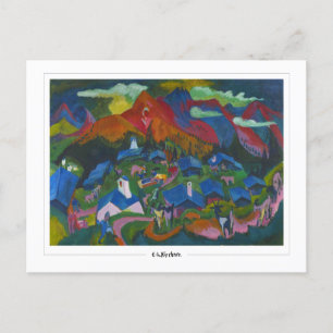 Ernst Ludwig Kirchner #571 -ファインアートはがき ポストカード