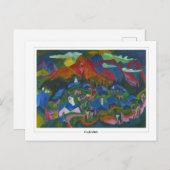 Ernst Ludwig Kirchner #571 -ファインアートはがき ポストカード (正面/裏面)