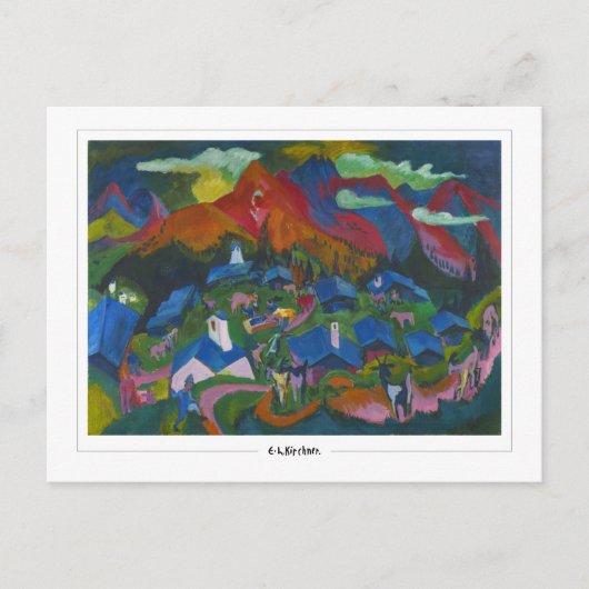 Ernst Ludwig Kirchner #571 -ファインアートはがき ポストカード (正面)
