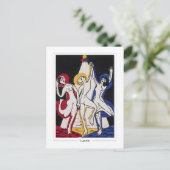 Ernst Ludwig Kirchner #590 -ファインアートはがき ポストカード (スタンド正面)