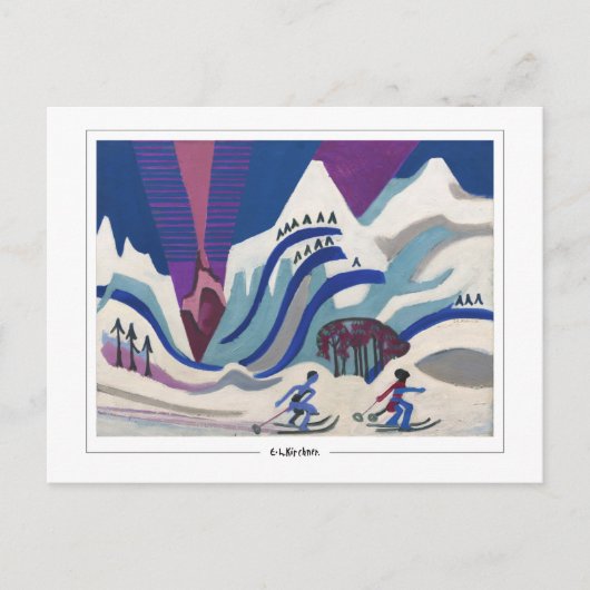 Ernst Ludwig Kirchner #612 -ファインアートはがき ポストカード (正面)