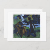 Ernst Ludwig Kirchner #650-2 -ファインアートはがき ポストカード (正面/裏面)