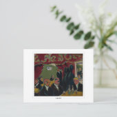 Ernst Ludwig Kirchner #65-2 -ファインアートはがき ポストカード (スタンド正面)