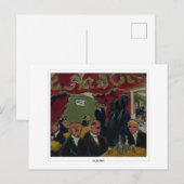 Ernst Ludwig Kirchner #65-2 -ファインアートはがき ポストカード (正面/裏面)