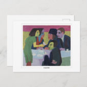 Ernst Ludwig Kirchner #69-2 -ファインアートはがき ポストカード (正面/裏面)