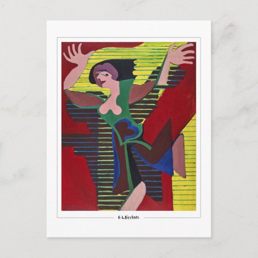 Ernst Ludwig Kirchner #6-2 -ファインアートはがき ポストカード (正面)