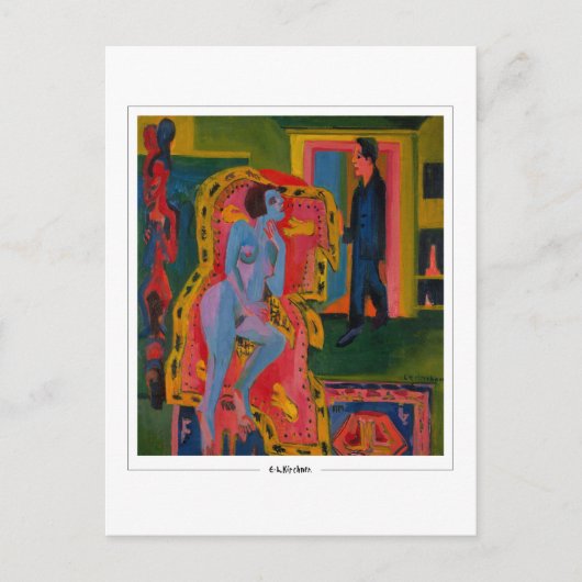 Ernst Ludwig Kirchner #8-2 -ファインアートはがき ポストカード (正面)