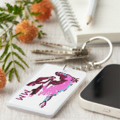 Eroded Horseのムスタングのママのキーホルダー キーホルダー (正面右)