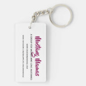 Eroded Horseのムスタングのママのキーホルダー キーホルダー (裏面)