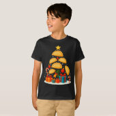 Erogi Lish Food Land Christmas Tree Xmas Long Slee Tシャツ (正面フル)