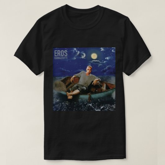 eros ramazzotti night funny   tシャツ (デザイン正面)