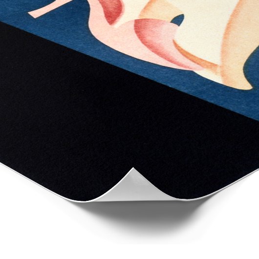 EROSIL女性ドイツの皮膚化粧品用クリームヴィンテージ ポスター (角)