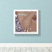 Erótico キャンバスプリント (インサイチュ (ウッドフロア))