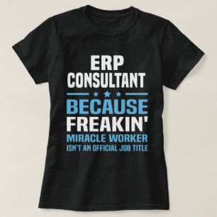 ERPコンサルタント Tシャツ